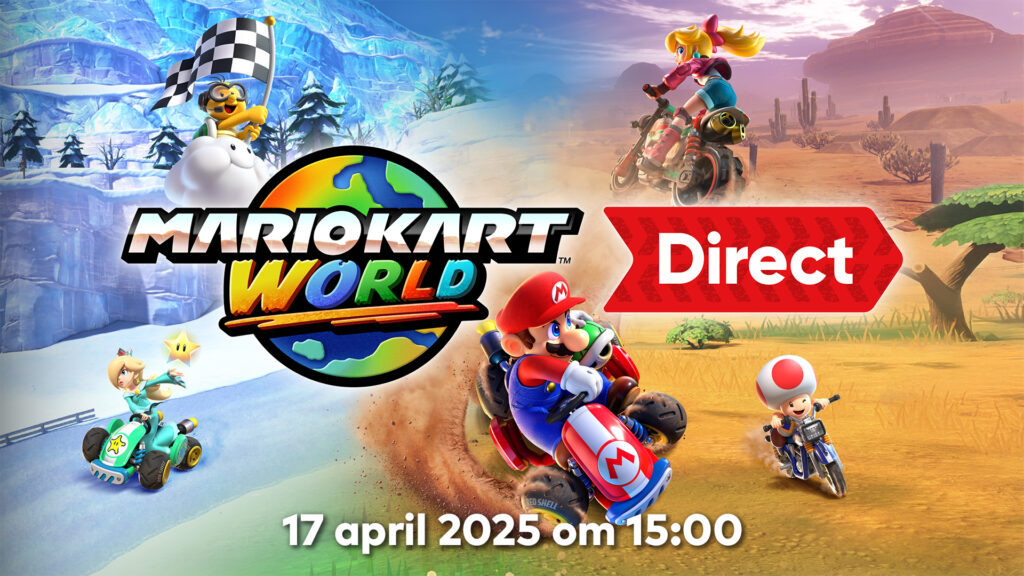 Mario Kart World Direct op 17 april: Alles over het nieuwste deel in de Mario Kart-serie!
