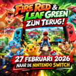 Pokémon FireRed en LeafGreen keren terug op Switch ter ere van 30 jaar Pokémon