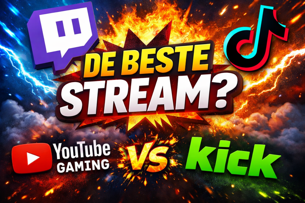 Streaming Wars: is er leven naast Twitch, TikTok en Kick?