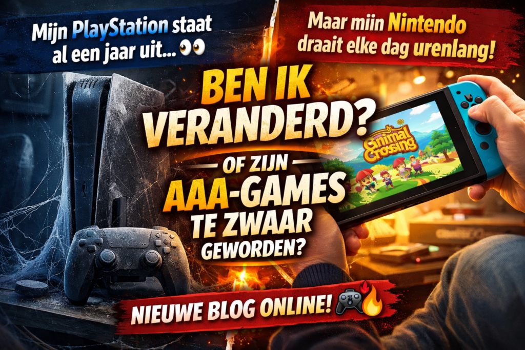 Waarom mijn PlayStation al een jaar uitstaat (en mijn Nintendo en PC overuren draaien)