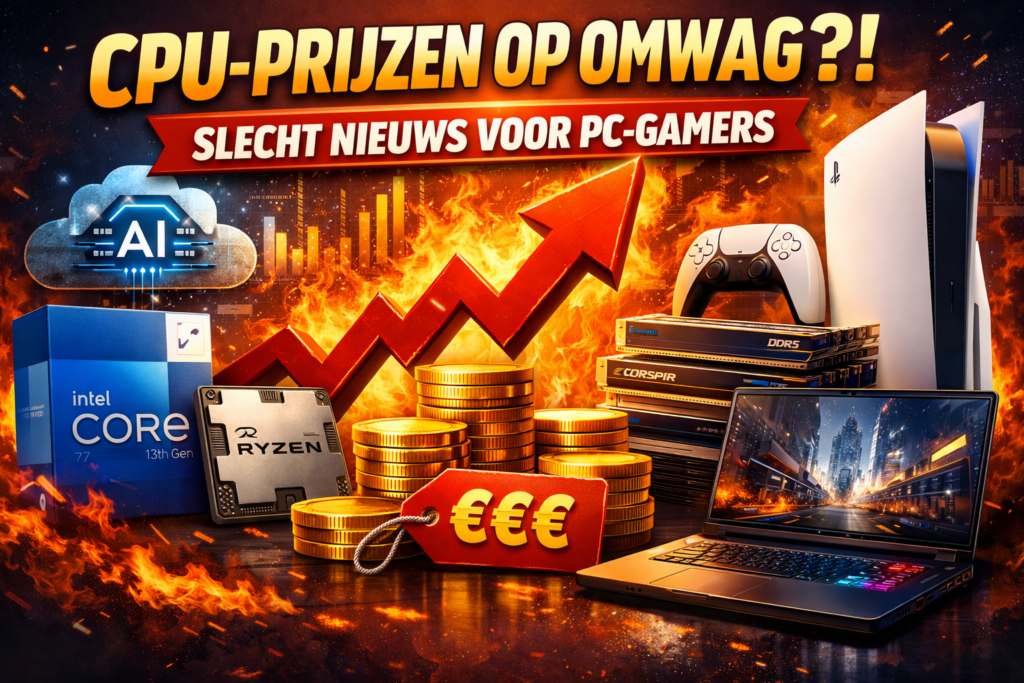 CPU prijzen mogelijk opnieuw omhoog: slecht nieuws voor pc gamers