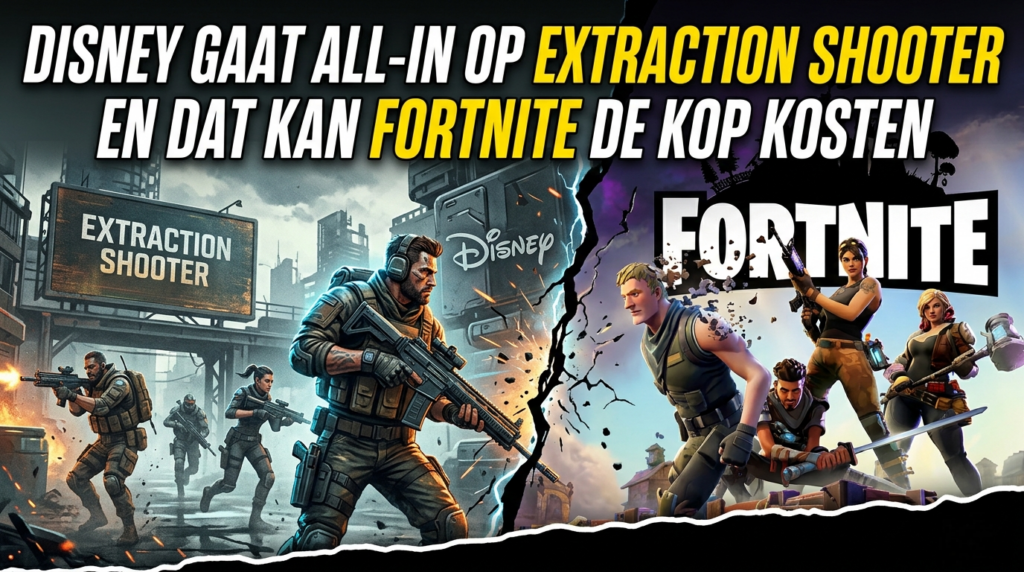 Disney gaat all in op extraction shooter en dat kan Fortnite de kop kosten