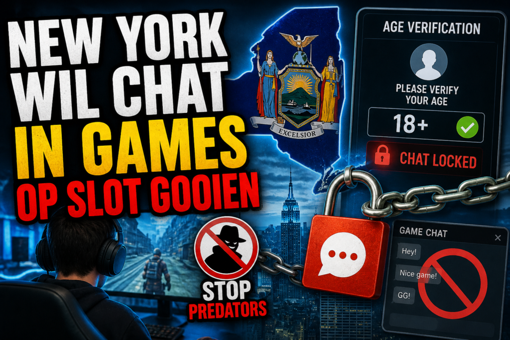New York wil chat in games op slot gooien