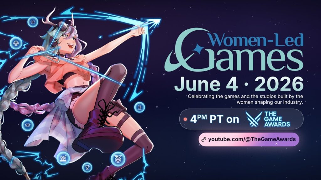 Women Led Games Showcase 2026 zet vrouwelijke gameontwikkelaars centraal tijdens Summer Game Fest