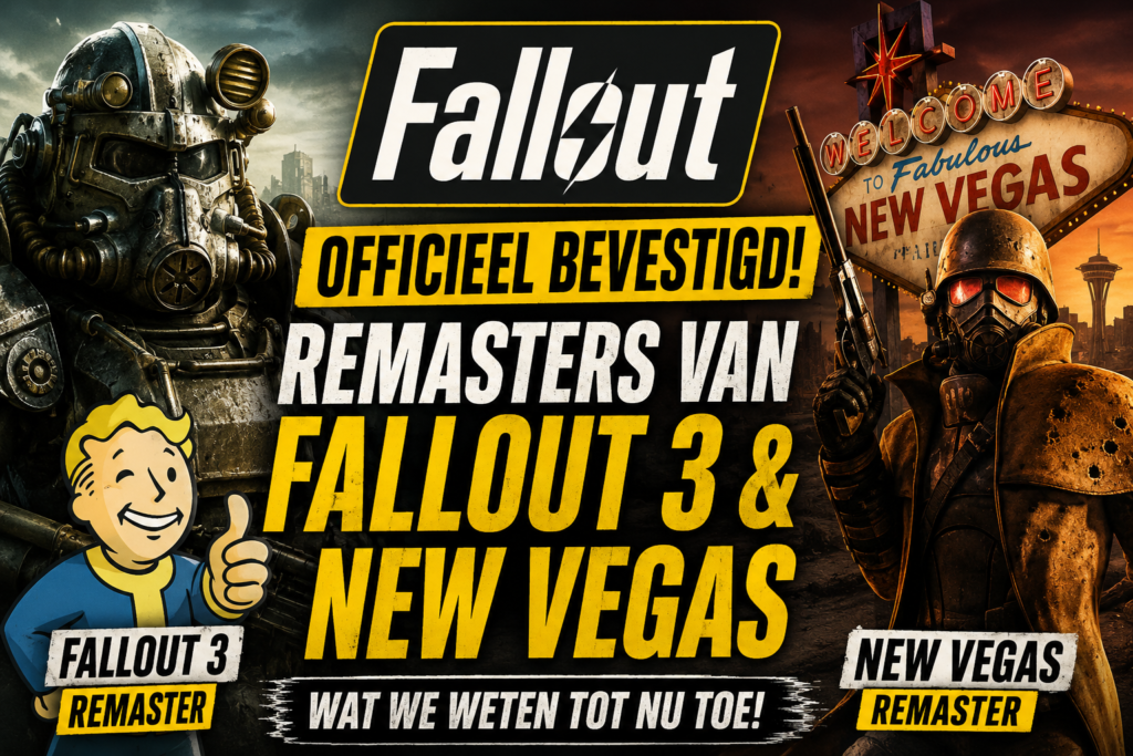 Bethesda bevestigt officieel remasters van Fallout 3 en New Vegas