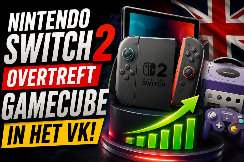 Nintendo Switch 2 overtreft GameCube in het Engeland