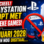 PlayStation stopt definitief met fysieke games, einde van een tijdperk in 2028!