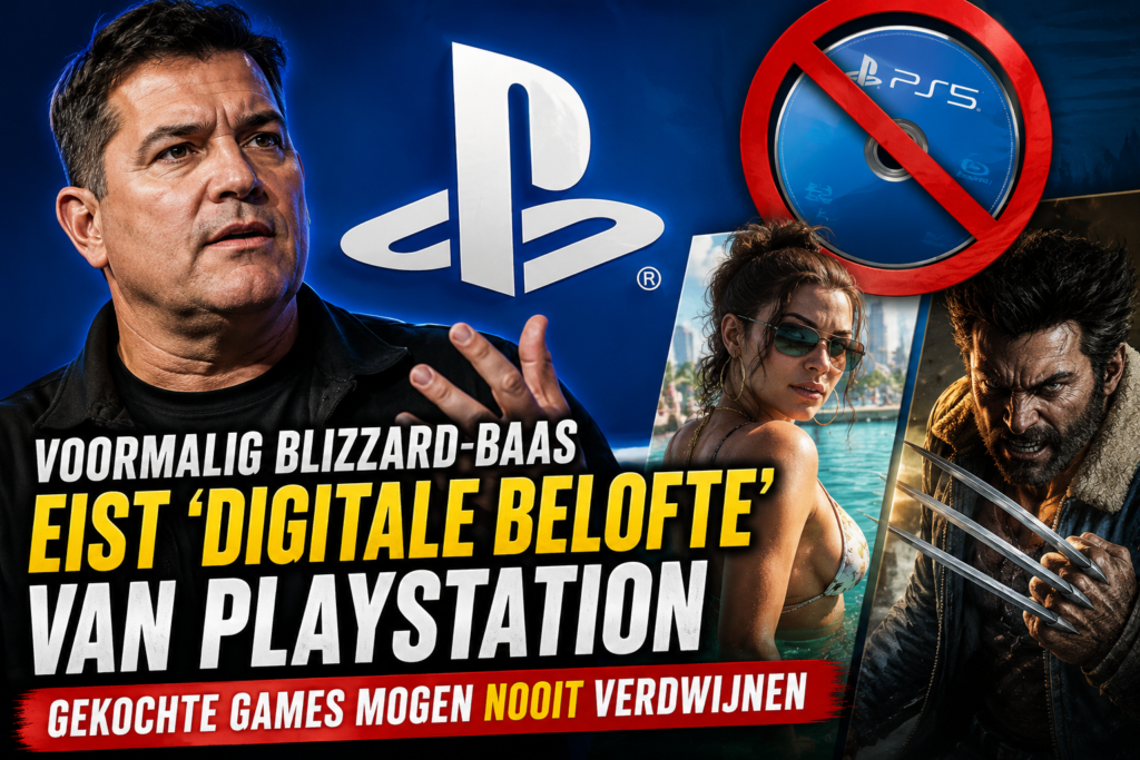 Voormalig Blizzard baas eist ‘digitale belofte’ van PlayStation: “Gekochte games mogen nooit verdwijnen”