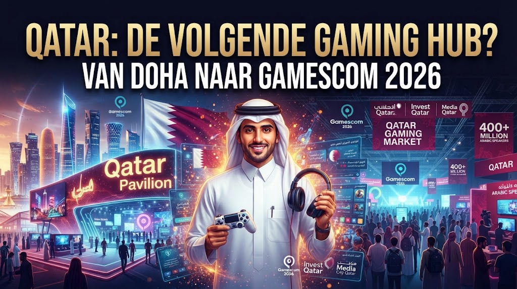 Qatar wil zich op Gamescom 2026 op de kaart zetten als gaminghub
