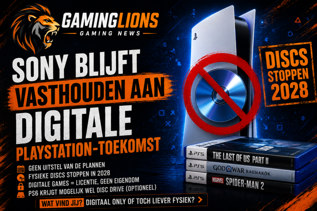 Sony blijft vasthouden aan digitale PlayStation toekomst